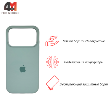 Чехол для iPhone 17 Pro Max Silicone Case, 73 магия мяты