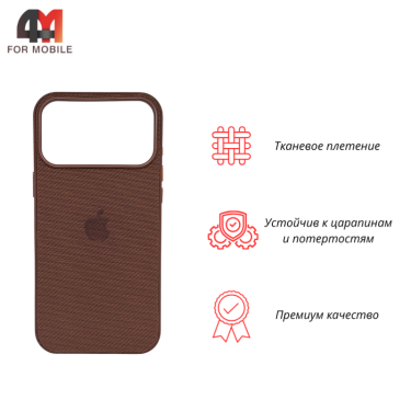 Чехол для iPhone 17 Pro TechWoven, Sienna