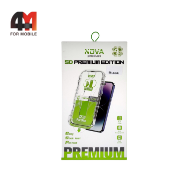 Стекло iPhone 13/13 Pro/14/16E 5D, глянец, Nova Product