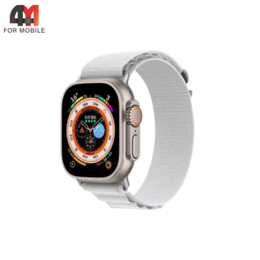 Сменный браслет для Apple Watch 42/44/45/46/49 Mm Alpine Loop, белый