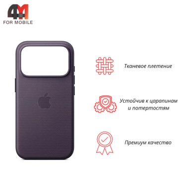 Чехол для iPhone 17 Pro TechWoven, Purple