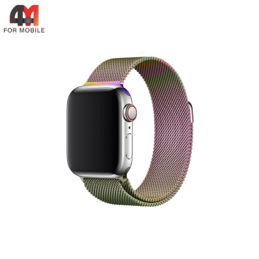 Сменный браслет для Apple Watch 38/40/41/42 (10 серия) Mm миланская петля, хамелеон