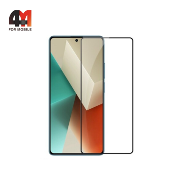 Стекло для Xiaomi Redmi Note 15 4G/Poco M8 5G ПП Around, глянец, черный