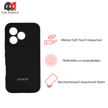 Чехол для Honor 600 Lite Silicone Case, темно-зеленого цвета