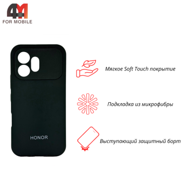 Чехол для Honor 600 Silicone Case, темно-зеленого цвета