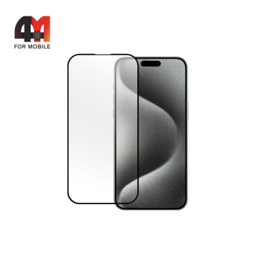 Стекло защитное для iPhone 17 Pro Max ПП, матовый, черный
