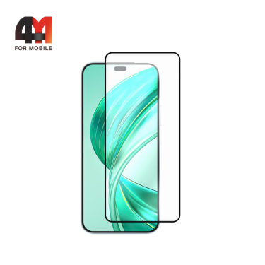 Стекло защитное для Honor 600 Lite 5G 5D, глянец, черный