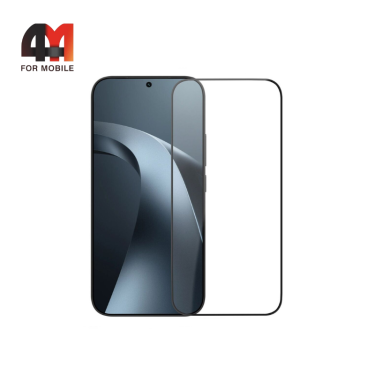 Стекло защитное для Xiaomi Mi 17T/Poco X8 Pro/Poco F8 Pro 5D, глянец, черный