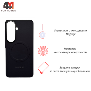 Чехол для Samsung S26 Slim Magnet Case, черный