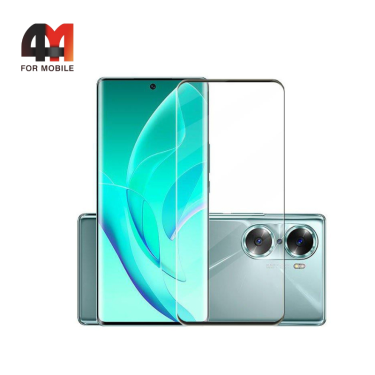 Стекло защитное для Honor 400/500/500 Pro 5D, глянец, черный