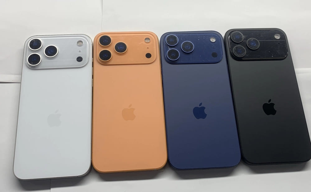 Смелые цвета Pro 17 iphone