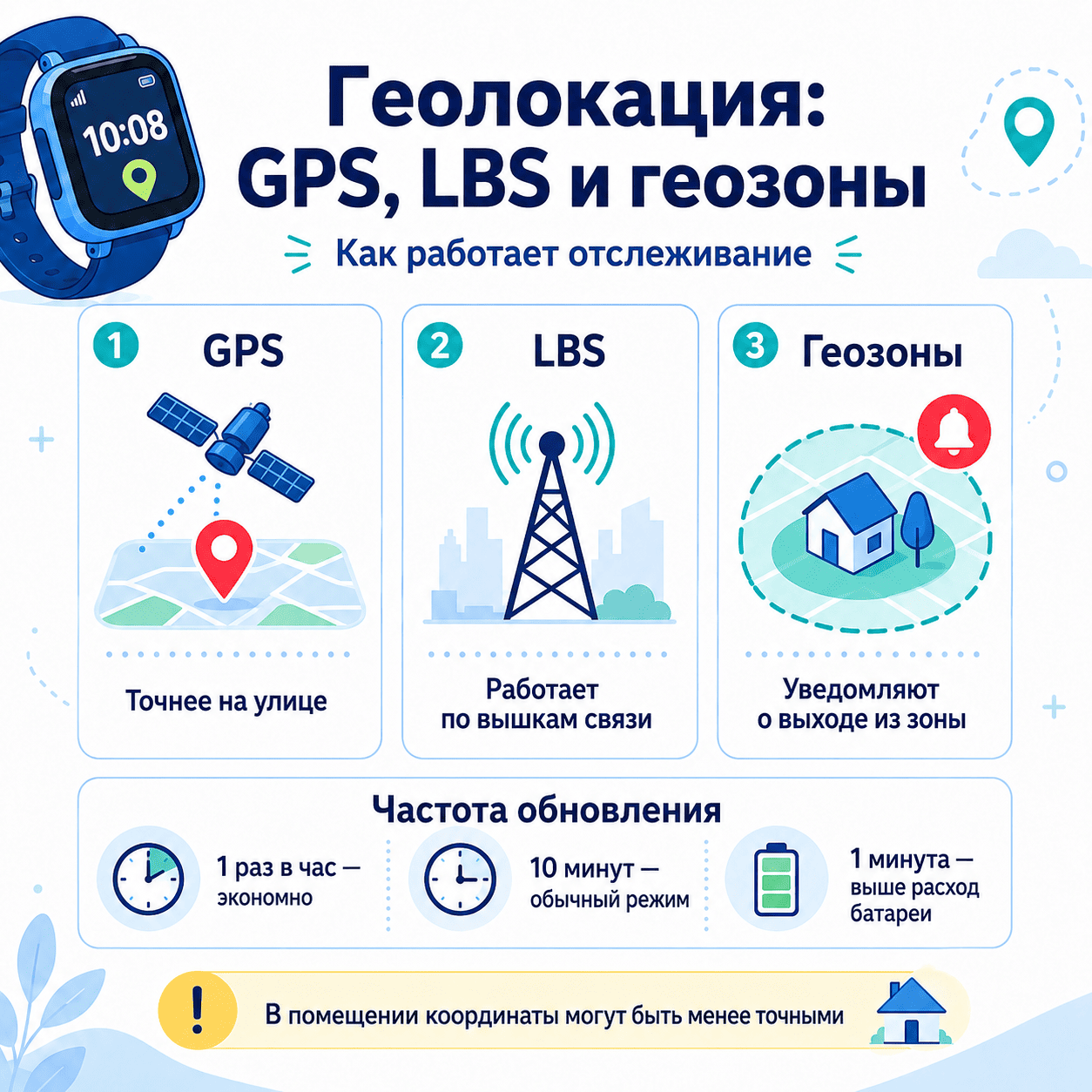 Как настроить геолокацию