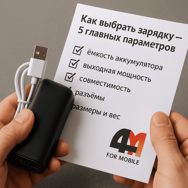 Как выбрать зарядку для телефона