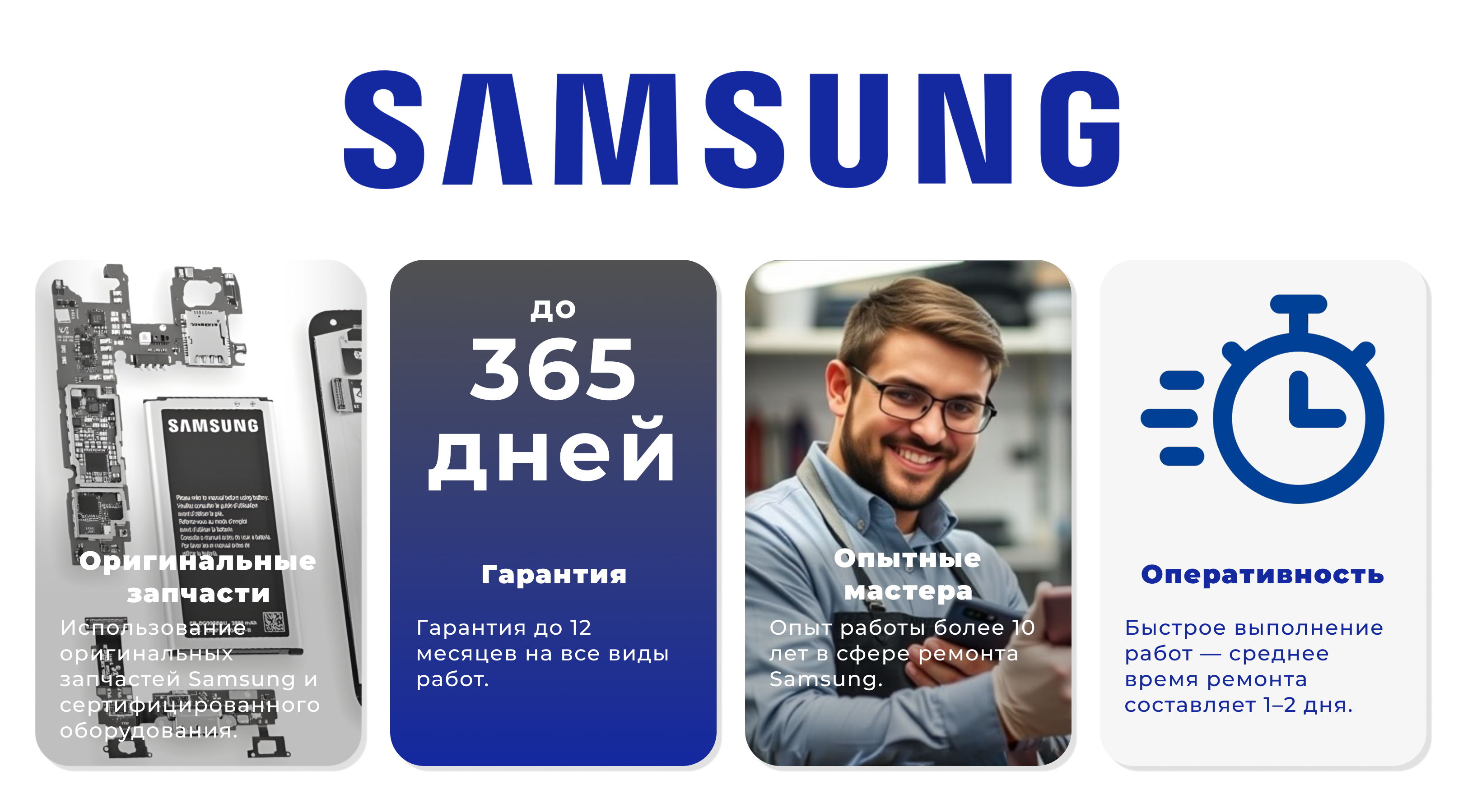 Ремонты телефонов Samsung в Минске