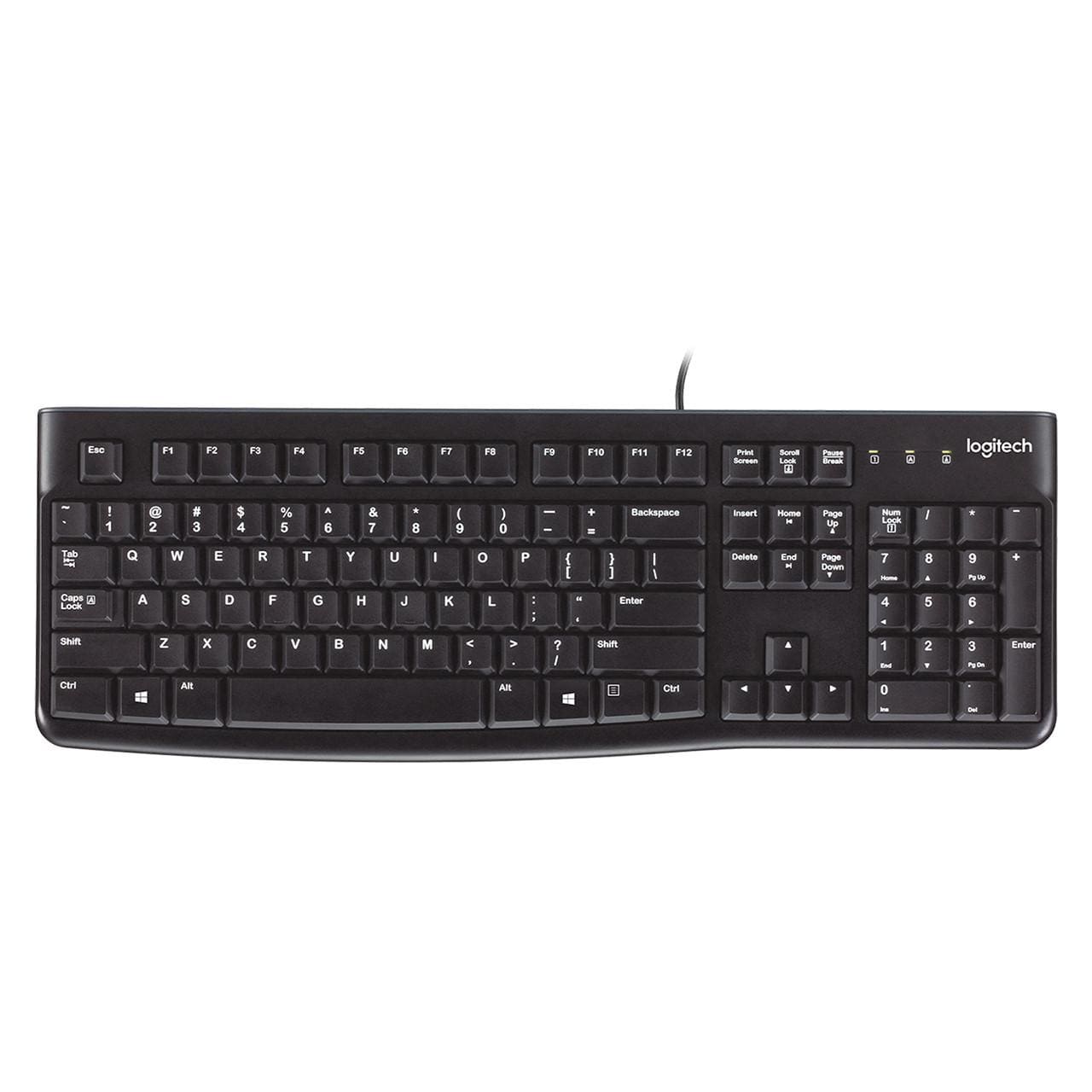 Logitech K120 — лучшая недорогая клавиатура для домашнего компьютера