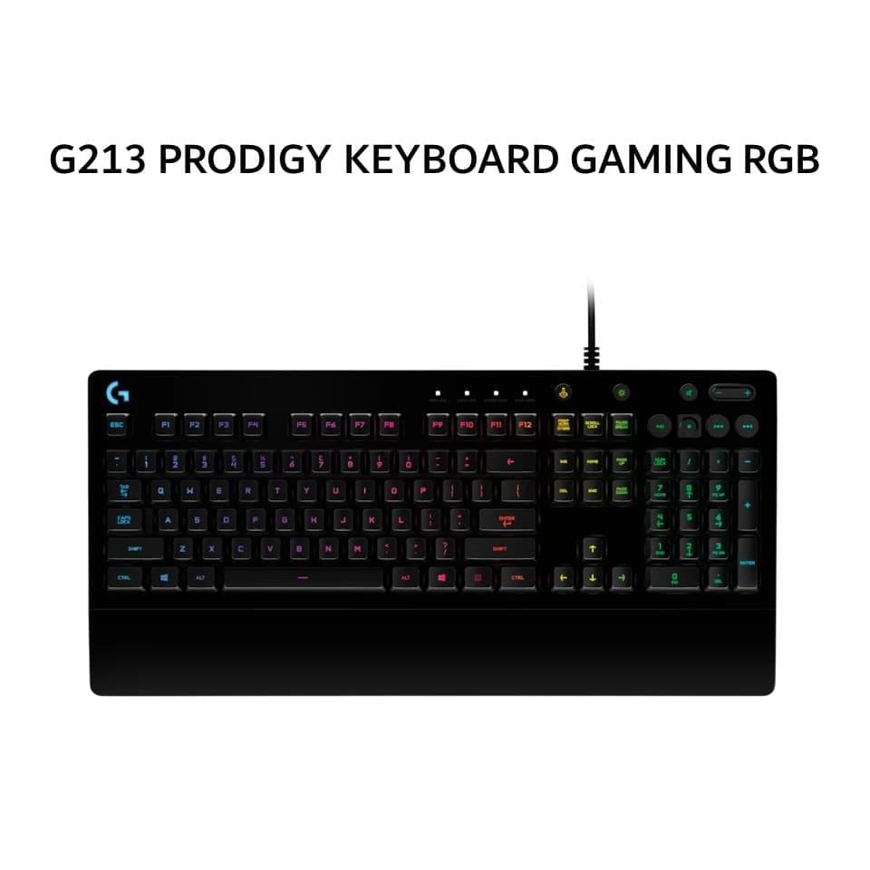 Logitech G213 Prodigy — лучшая игровая мембранная клавиатура