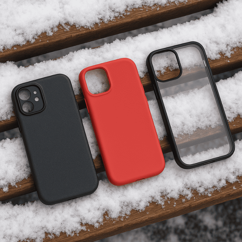 Зимние чехлы для телефона, какой выбрать