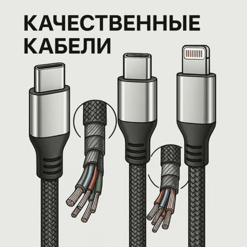 Лучшие кабели для телефона, как выбрать