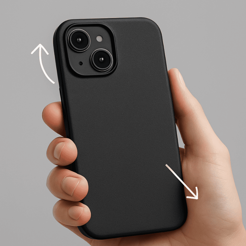 Матовый чехол с антискользящным покрытием