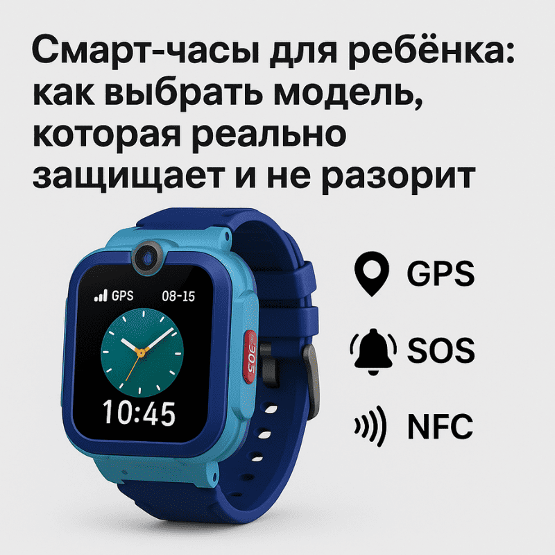 Как выбрать смарт часы для ребенка