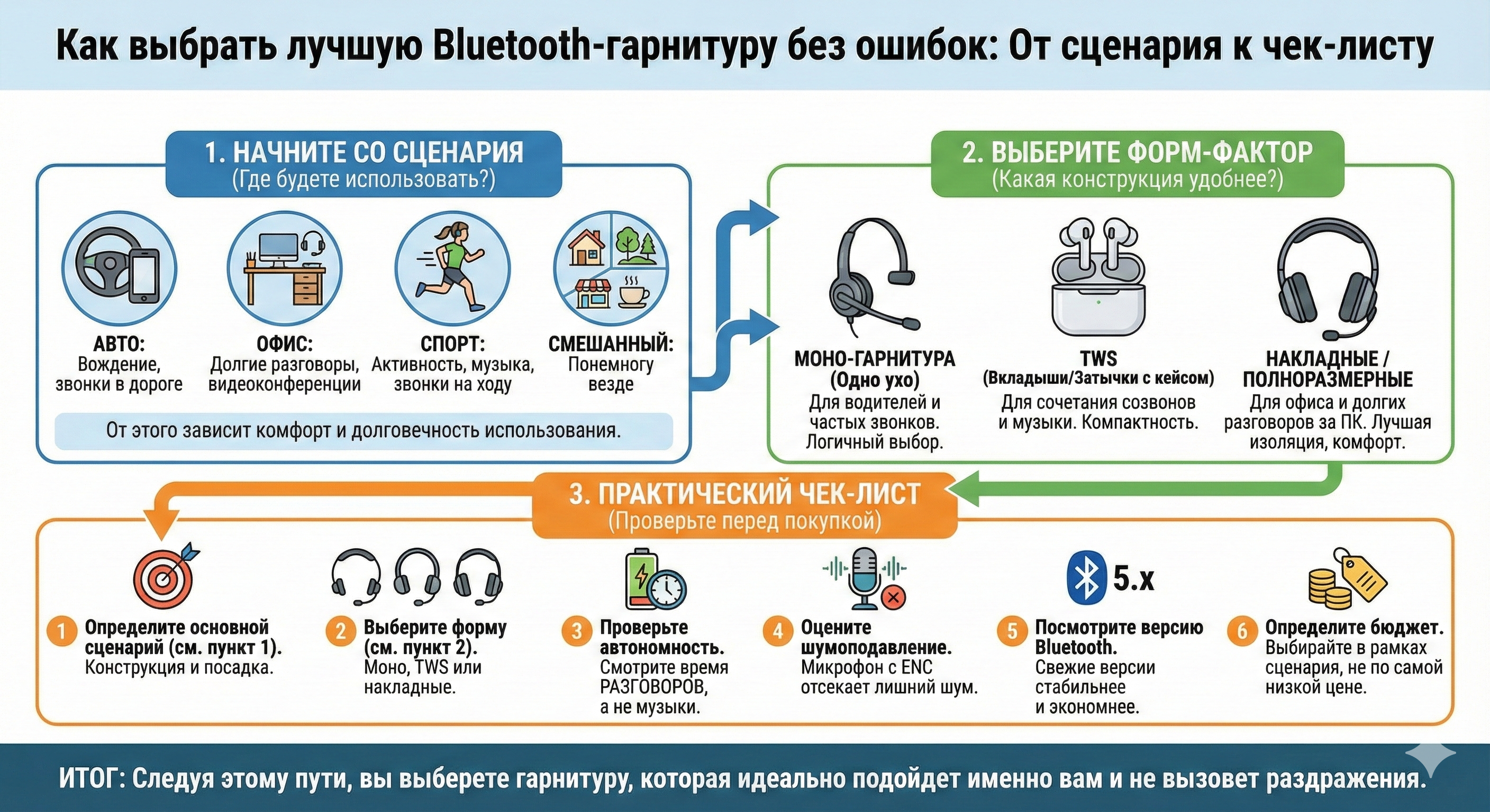 Как выбрать лучшую блютуз гарнитуру