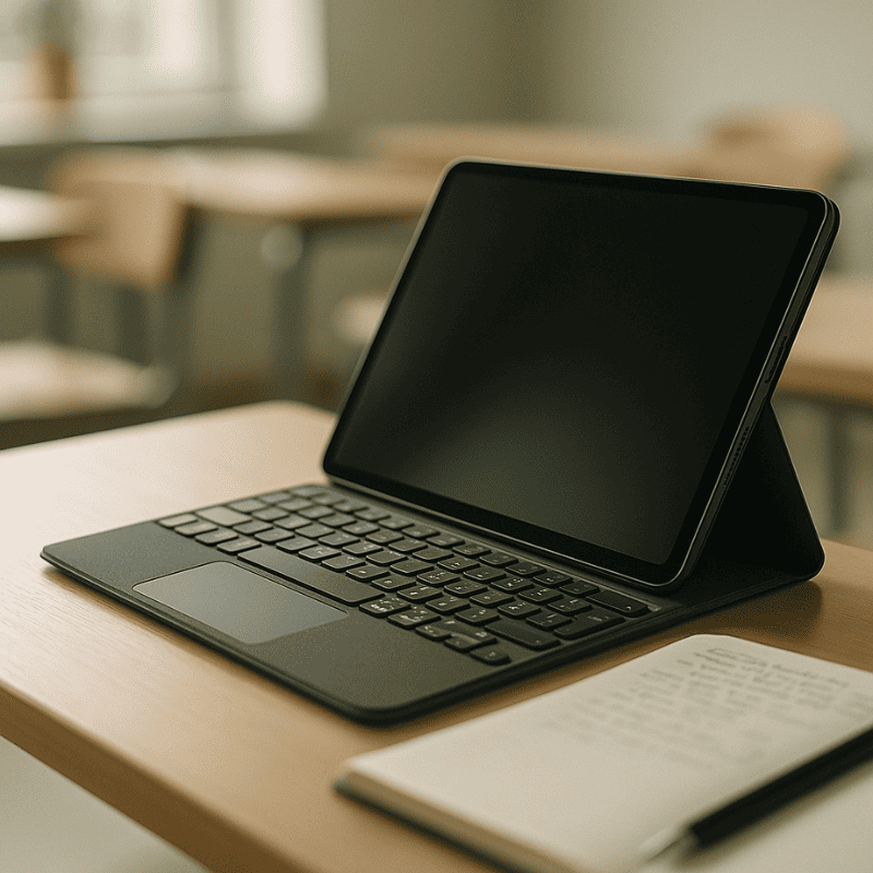 Чехол клавиатура для планшета (Учеба)