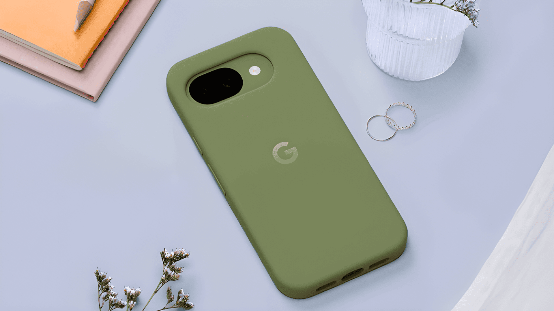 Pixel 11a в предполагаемом цвете - green olive
