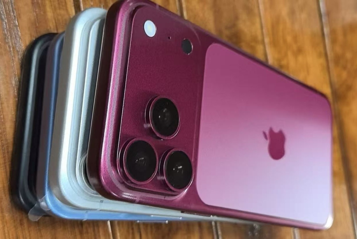 iPhone 18 Pro в благородном бордовом цвете