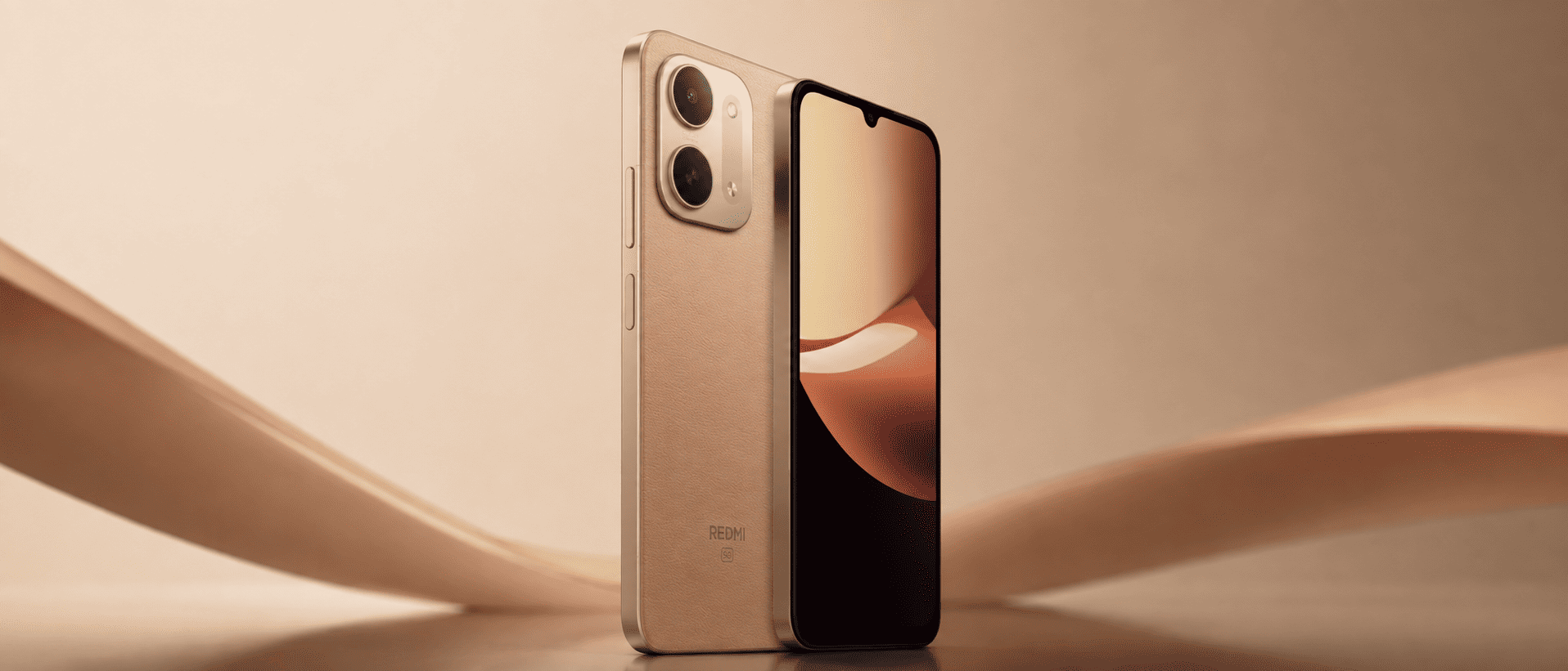 Redmi 17C 5G — экран с каплевидным вырезом