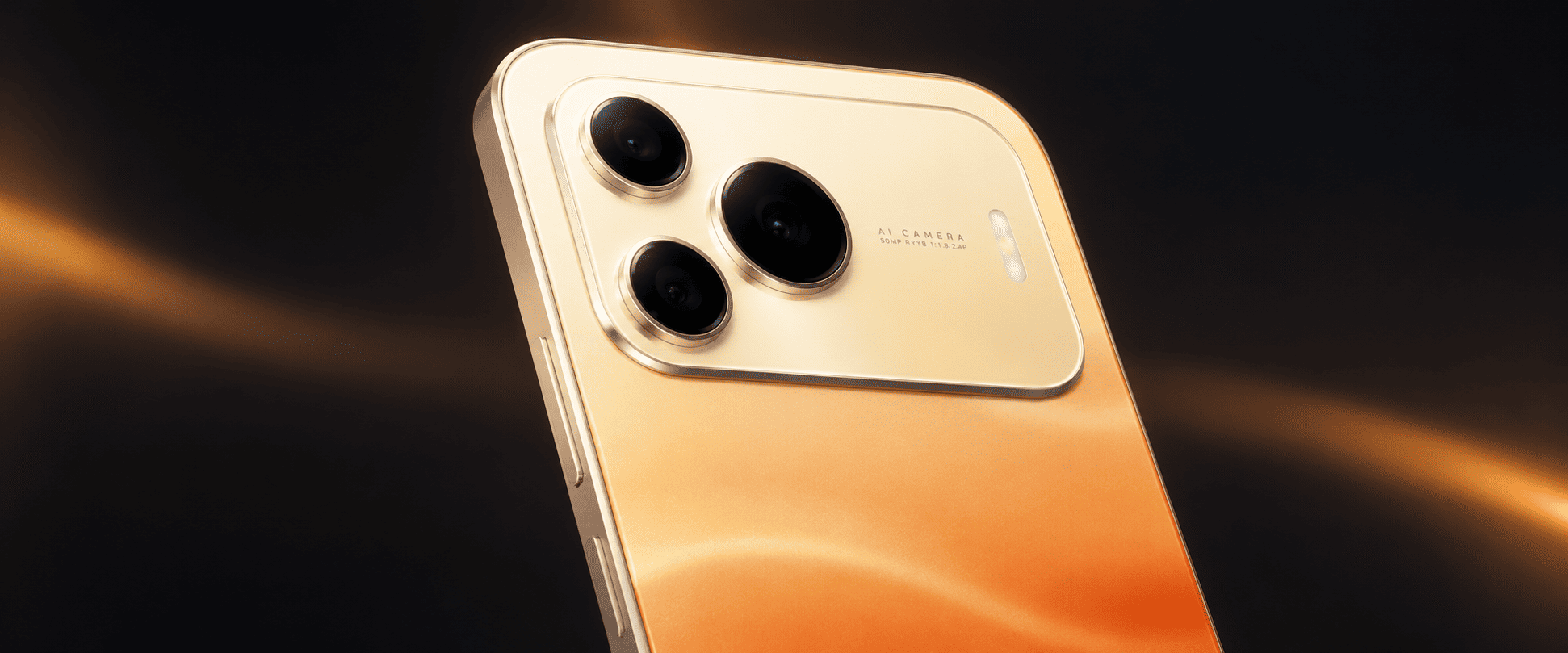 Huawei nova 16 SE в цвете Dawn Orange с тройной камерой