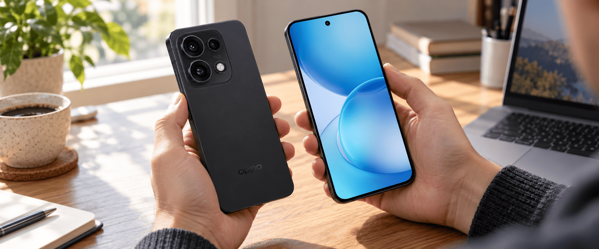 OPPO Reno16t с тройной основной камерой