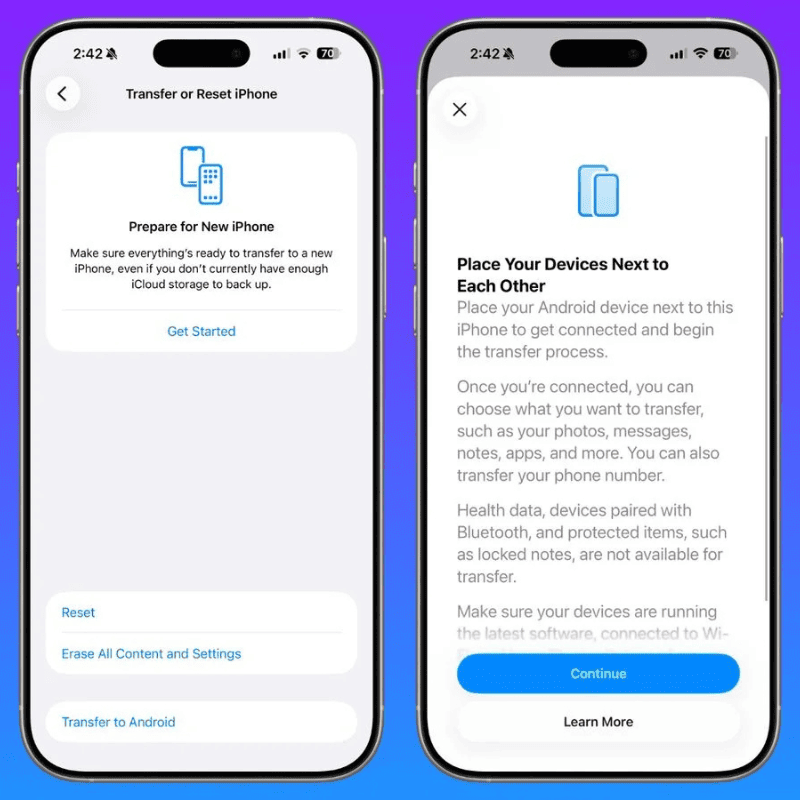Перенос данный с устройства по QR