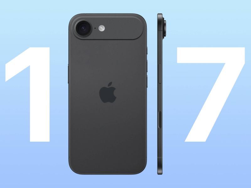 iPhone 17 Air ультратонкий флагман Apple с батареей на 2900