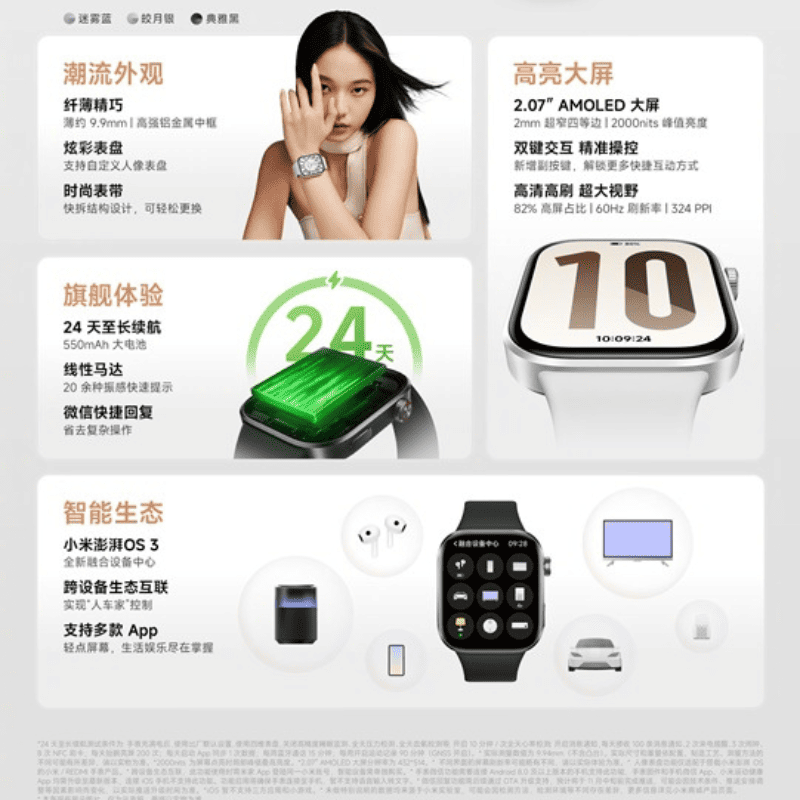 Характеристики Redmi Watch 6