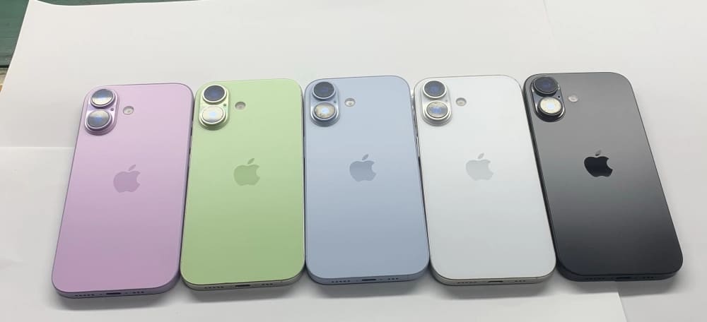 Цвета iPhone 17